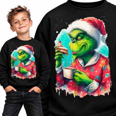 BLUZA ŚWIĄTECZNA GRINCH COOKIE